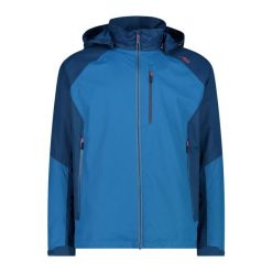 Kurtka narciarska z kapturem CMP. Niebieskie kurtki sportowe męskie CMP, na zimę, m, bez wzorów, z kapturem, narciarskie. Za 419.35 zł.