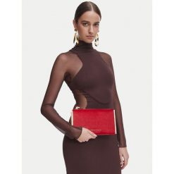 Torebka Elisabetta Franchi. Czerwone torebki wizytowe damskie Elisabetta Franchi, bez wzorów, bez dodatków. Za 1,459.00 zł.