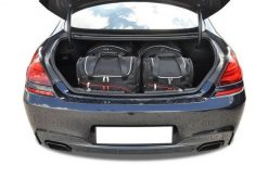 Torby Do Bagażnika Bmw 6 Gran Coupe 2012-2018 4Szt Kjust. Czarne torby podróżne damskie KJUST, bez wzorów, z kauczuku. Za 1,248.00 zł.