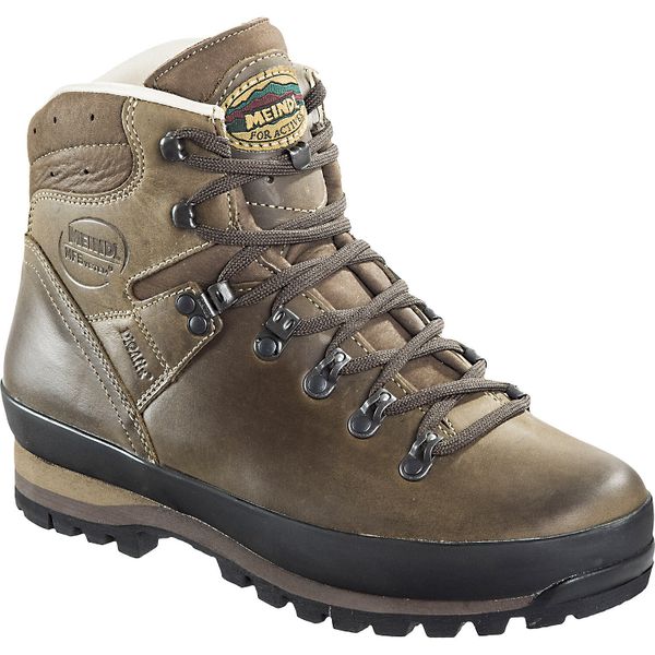 Buty trekkingowe męskie Borneo 2. Brązowe trekkingi męskie MEINDL, z gumy, bez zapięcia. Za 1,159.00 zł.