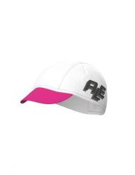 Czapka rowerowa Alé Cycling Flag. Białe czapki damskie ALÉ CYCLING, bez wzorów, z bawełny, klasyczne. Za 134.99 zł.