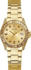 Zegarek Guess Zegarek damski Guess GW0475L1 CYRKONIE złoty. Żółte zegarki damskie Guess, złote. Za 810.99 zł.