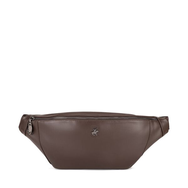 Nerka Beverly Hills Polo Club. Brązowe saszetki i nerki męskie Beverly Hills Polo Club, bez wzorów. Za 149.99 zł.