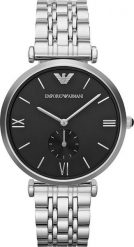 Zegarek Emporio Armani Zegarek Unisex Armani AR1676 ( 40 mm). Zegarki damskie Emporio Armani, bez wzorów. Za 364.57 zł.