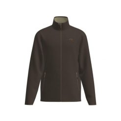 Polar Swedteam. Brązowe bluzy sportowe męskie SWEDTEAM, bez wzorów, z polaru, bez kaptura, outdoorowe. Za 470.00 zł.