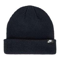 Czapka zimowa Nike Terra Futura 365 Short-Cuff. Szare czapki damskie Nike, na zimę, bez wzorów. Za 89.99 zł.