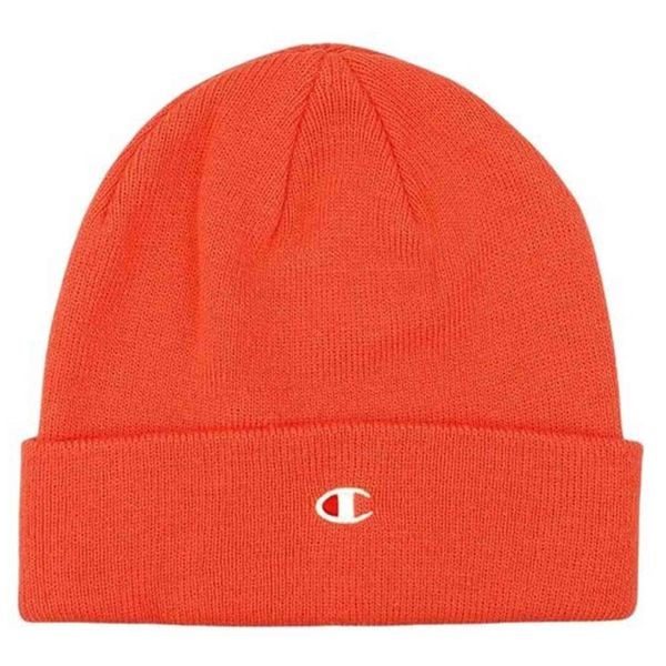 Czapka Champion Beanie Cap 806065. Brązowe czapki damskie Champion, na jesień, bez wzorów, sportowe. Za 59.90 zł.