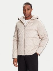 Guess Kurtka przejściowa Z5BL02 WFIQ2 Beżowy Regular Fit. Brązowe kurtki męskie Guess, m, z aplikacjami, z syntetyku, bez kaptura. Za 769.99 zł.