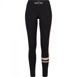 Legginsy do ćwiczeń damskie Gorilla Sports. Czarne legginsy damskie GORILLA SPORTS, bez wzorów, bez zapięcia, na fitness i siłownię. Za 89.99 zł.