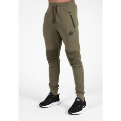 Spodnie fitness męskie Gorilla Wear Delta Pants. Szare spodnie sportowe męskie GORILLA WEAR, m, bez wzorów, z dresówki, na fitness i siłownię. Za 246.00 zł.