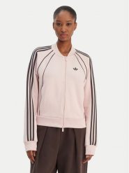 Adidas Bluza KD6376 Różowy Regular Fit. Czerwone bluzy damskie Adidas, s, bez wzorów, z bawełny, bez ramiączek, bez kaptura. Za 349.99 zł.