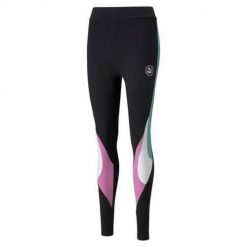 Spodnie treningowe damskie Puma X SW. Czarne spodnie dresowe damskie Puma, bez wzorów, sportowe. Za 253.00 zł.