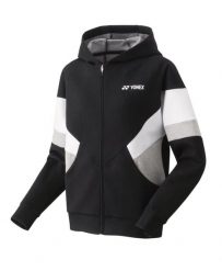 Bluza tenisowa damska Yonex Sweat Full Zip Hoodie. Białe bluzy damskie YONEX, l, bez wzorów, z bawełny, eleganckie, bez ramiączek, z kapturem. Za 379.00 zł.