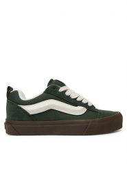 Vans Tenisówki Knu Skool VN000D2TTD81 Zielony ciemny. Zielone trampki i tenisówki damskie Vans, bez wzorów, bez zapięcia. Za 319.99 zł.