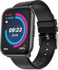 Smartwatch Niceboy X-Fit Watch 2 Czarny (8594182425017). Czarne zegarki smartwatch Niceboy, bez wzorów. Za 274.13 zł.