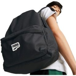 Plecak Puma Downtown 17L, Dla obu płci. Czarne plecaki męskie Puma, bez wzorów, z poliesteru, sportowe. Za 290.00 zł.