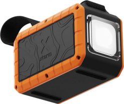 Xtorm XR204 Rugged Flashlight Powerbank 40000 mAh melna/oranza - Portativais barosanas avots. Powerbanki Xtorm. Za 488.65 zł.