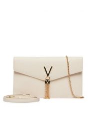 Valentino Torebka Luxe VBS9XJ17 Écru. Białe torebki do ręki damskie Valentino, bez wzorów, ze skóry, bez dodatków. Za 439.99 zł.