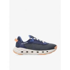 Buty outdoor damskie Columbia Drainmaker XTR. Niebieskie obuwie trekkingowe damskie Columbia, bez zapięcia. Za 270.99 zł.