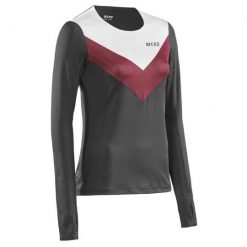 Koszulka sportowa z długim rękawem CEP Chevron damska. Białe koszulki sportowe damskie CEP, s, bez wzorów, bez ramiączek, na fitness i siłownię. Za 219.00 zł.