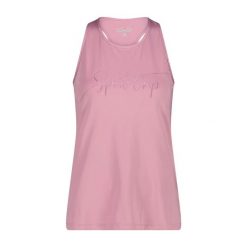 Damski tank top CMP. Czerwone topy damskie CMP, xl, bez wzorów, sportowe, bez kołnierzyka, bez ramiączek. Za 212.50 zł.