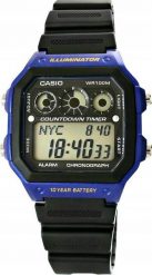 Zegarek Casio Zegarek Męski CASIO AE-1300WH-2AVDF. Zegarki męskie Casio, bez wzorów. Za 158.78 zł.