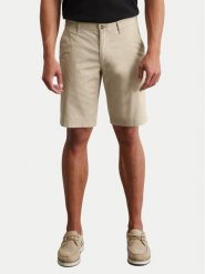 Marc O'Polo Szorty materiałowe 536 0111 15114 Beżowy Regular Fit. Brązowe szorty męskie Marc O'Polo, bez wzorów, z bawełny. Za 189.99 zł.