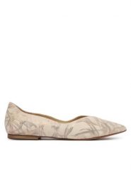 Caprice Baleriny 9-22110-42 Beżowy. Brązowe balerinki damskie Caprice, bez wzorów, ze skóry, bez obcasa, bez zapięcia. Za 273.99 zł.