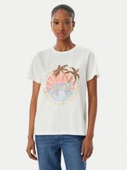 LOLA CASADEMUNT T-Shirt LS2615019 Biały Regular Fit. Białe t-shirty damskie LOLA CASADEMUNT, m, bez wzorów, z bawełny, bez kołnierzyka, bez ramiączek. Za 294.99 zł.