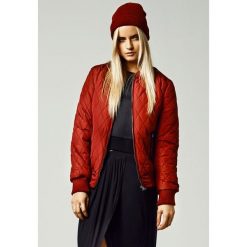 Parka dla kobiet Urban Classic diamond nylon. Brązowe parki damskie Urban Classics, na zimę, bez wzorów, z nylonu, bez kaptura. Za 244.50 zł.