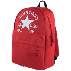 Plecak sportowy szkolny Converse CHUCK PATCH. Białe plecaki męskie Converse, bez wzorów, sportowe. W wyprzedaży za 129.00 zł.