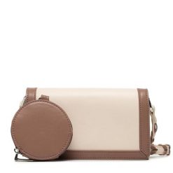 Torebka Jenny Fairy. Brązowe listonoszki damskie Jenny Fairy, bez wzorów, bez dodatków. Za 71.98 zł.