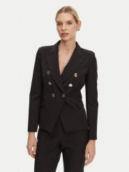 Artigli Marynarka ACGI000839 Czarny Regular Fit. Czarne marynarki i żakiety damskie Artigli, bez wzorów, z syntetyku, bez kołnierzyka, bez ramiączek. Za 609.99 zł.
