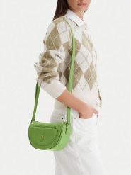 Beverly Hills Polo Club Torebka CEO-BHPC-C-007-09 Zielony. Zielone listonoszki damskie Beverly Hills Polo Club, bez wzorów, z materiału, bez dodatków. Za 159.99 zł.