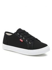 Levi's® Tenisówki 225832-1733-59 Czarny. Czarne trampki męskie bez wzorów, z materiału, bez zapięcia. Za 209.99 zł.