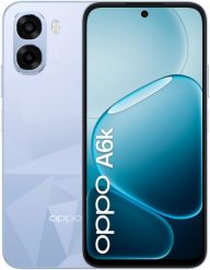 Smartfon Oppo OPPO A6k 17,1 cm (6.75") Dual SIM Android 15 4G USB Type-C 4 GB 256 GB 6100 mAh Niebieski. Niebieskie smartfony Oppo. Za 768.99 zł.