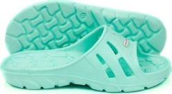 Aqua-Speed Klapki damskie ALABAMA turkusowe Aqua-Speed Rozmiar 38. Niebieskie klapki damskie Aqua-Speed, bez wzorów, sportowe, bez obcasa, bez zapięcia. Za 49.90 zł.