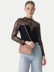 Guess Torebka J5BZ15 WG830 Różowy. Czerwone torebki do ręki damskie Guess, z aplikacjami, z syntetyku, bez dodatków. Za 229.99 zł.