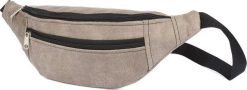 Beltimore Męska saszetka biodrówka nerka na pas regulowana beżowa F49. Brązowe saszetki i nerki męskie Beltimore, bez wzorów. Za 36.00 zł.