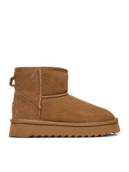 Nine West Śniegowce CEO-NASR-01 Brązowy. Brązowe śniegowce damskie Nine West, ze skóry, bez zapięcia. Za 279.99 zł.