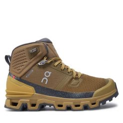 Trekkingi On. Zielone obuwie sportowe damskie On, bez wzorów, bez zapięcia, trekkingowe. Za 999.99 zł.
