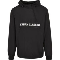 Kurtka Urban Classics commuter pull over. Czarne kurtki męskie Urban Classics, m, bez wzorów, sportowe, bez kaptura. Za 244.50 zł.