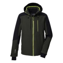 Kurtka narciarska Killtec KSW 45. Brązowe kurtki sportowe męskie KILLTEC, na zimę, m, bez wzorów, bez kaptura, narciarskie. W wyprzedaży za 765.00 zł.