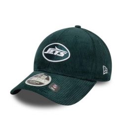 Czapka z daszkiem New Era 9Forty New York Jets NFL Cord. Zielone czapki damskie New Era, z aplikacjami, z bawełny. Za 132.00 zł.