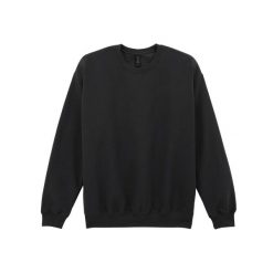 Bluza Polarowa Unisex Dla Dorosłych Softstyle Midweight. Czarne bluzy sportowe męskie GILDAN, m, bez wzorów, z polaru, bez kaptura. Za 80.99 zł.