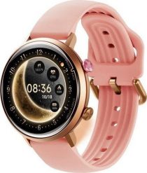 Smartwatch Rubicon RNCF29 Różowy (RNCF20). Czerwone zegarki smartwatch Rubicon, bez wzorów. Za 169.00 zł.