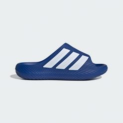 Klapki Purechill. Białe klapki męskie Adidas, bez wzorów, bez zapięcia. Za 219.00 zł.