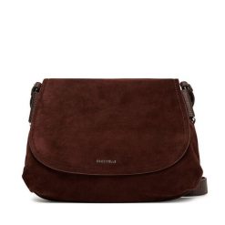 Torebka Coccinelle. Brązowe listonoszki damskie Coccinelle, bez wzorów, bez dodatków. Za 1,239.00 zł.