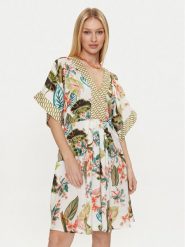 Liu Jo Sukienka codzienna VA4123 TS806 Kolorowy Reglan Fit. Sukienki damskie Liu Jo, na co dzień, s, bez wzorów, z wiskozy, bez kołnierzyka, bez ramiączek, proste. Za 399.99 zł.