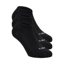 Skarpety CMP Bamboo Invisibile 3pak. Czarne skarpetki damskie CMP, bez wzorów. Za 44.90 zł.